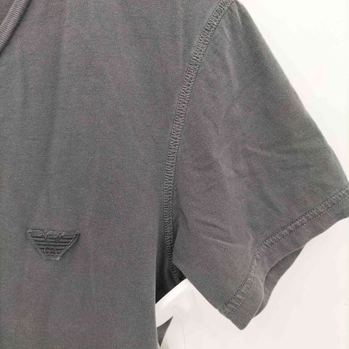 エンポリオアルマーニジーンズ EMPORIO ARMANI JEANS Vネック 半袖コットンTシャツ メンズ S