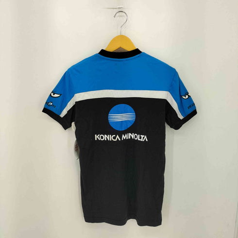 HCR JiR レーシング切替 コットン半袖クルーネックTシャツ メンズ S
