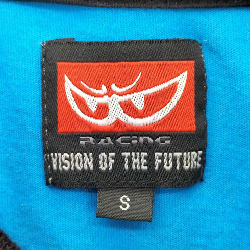 HCR JiR レーシング切替 コットン半袖クルーネックTシャツ メンズ S
