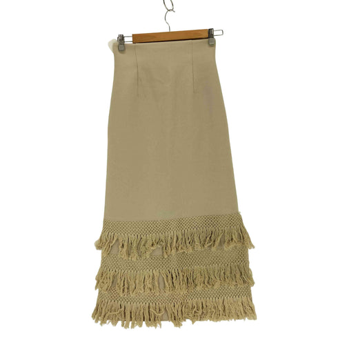 Acka fringe long skirt レディース JPN:2
