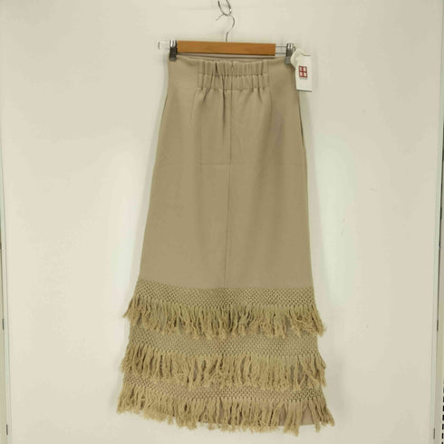 Acka fringe long skirt レディース JPN:2