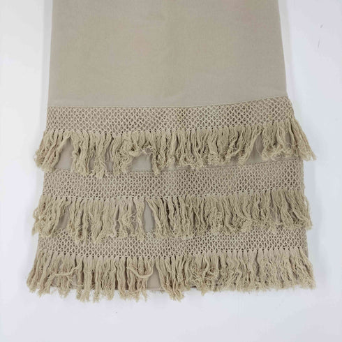 Acka fringe long skirt レディース JPN:2