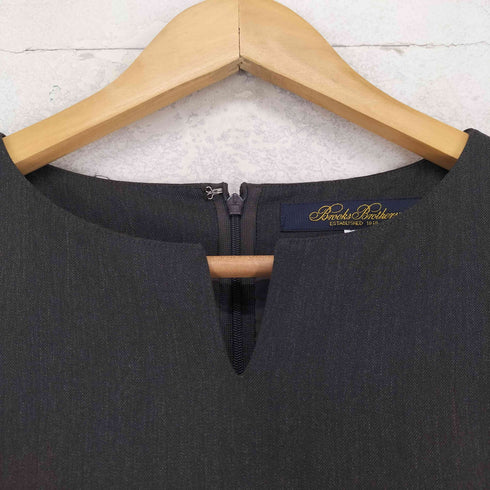 ブルックスブラザーズ BROOKS BROTHERS キーネック ウールワンピース レディース JPN:7号