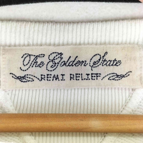 レミレリーフ REMI RELIEF クルーネックスウェット メンズ JPN:M