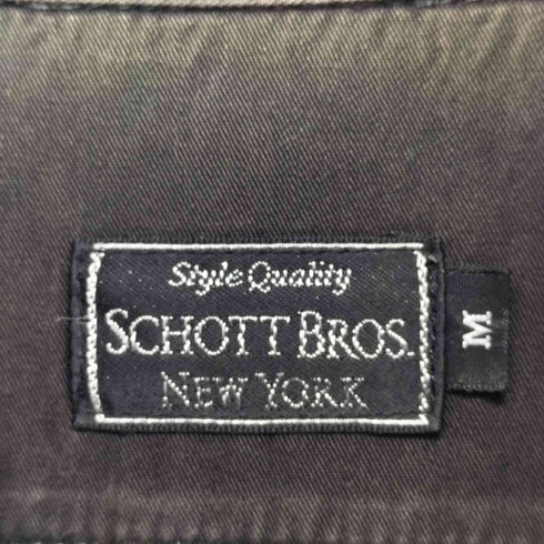 ショットブロス SCHOTT BROS. ウールCPOシャツ ワーク メンズ JPN:M
