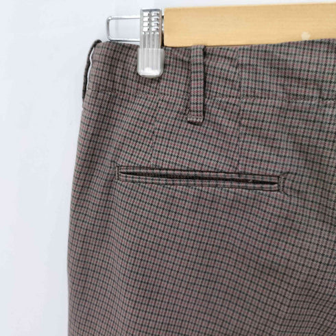 シビリア SIVIGLIA WHITE チェック柄 ストレートパンツ メンズ US:30-31