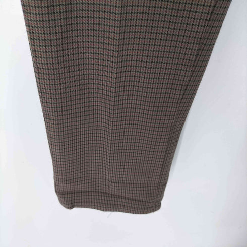 シビリア SIVIGLIA WHITE チェック柄 ストレートパンツ メンズ US:30-31