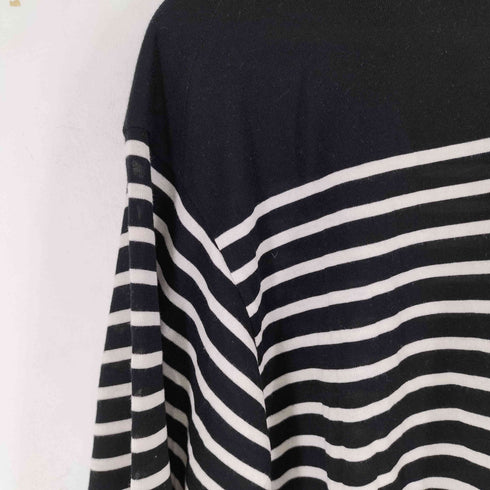バトナー BATONER TENCEL CASHMERE BORDER LONG SLEEVE メンズ JPN:2