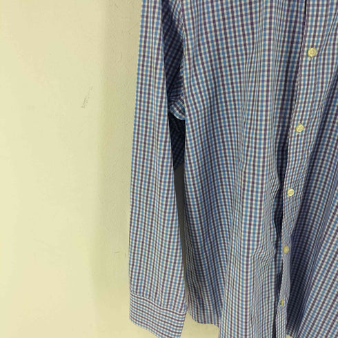 バナナリパブリック BANANA REPUBLIC STANDARD FIT チェック柄 シャツ メンズ import:XL