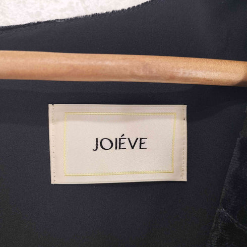 JOIEVE dreamy night ボタニカル柄 ベロア ブラウス レディース 38