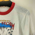 スクリーンスターズ SCREEN STARS 80-90S USA製 フロントプリント S/S リンガーTシャツ メンズ import:M