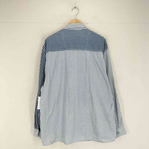 LERROS SHIRTS クレイジーパターン ストライプシャツ メンズ