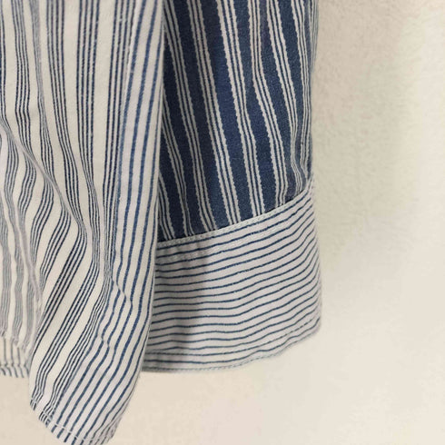 LERROS SHIRTS クレイジーパターン ストライプシャツ メンズ