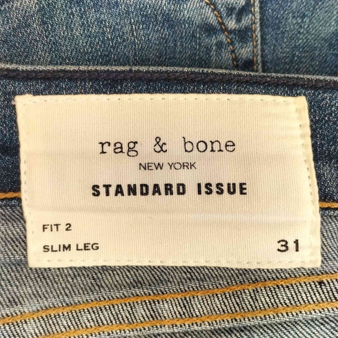 ラグアンドボーン rag&bone ストレートデニムパンツ メンズ 31