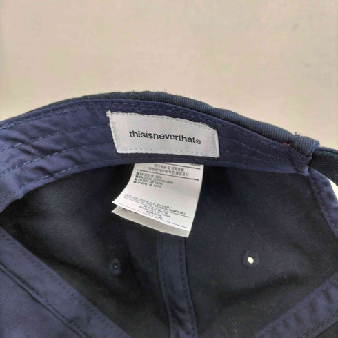 ディスイズネバーザット thisisneverthat TIMES CAP メンズ