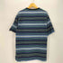 ステューシー Stussy 00S ボーダー ヘンリーネック S/S Tシャツ メンズ import:XL