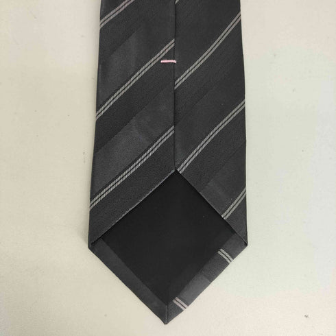 バーバリーブラックレーベル BURBERRY BLACK LABEL ホース刺繍 ボーダー ネクタイ メンズ