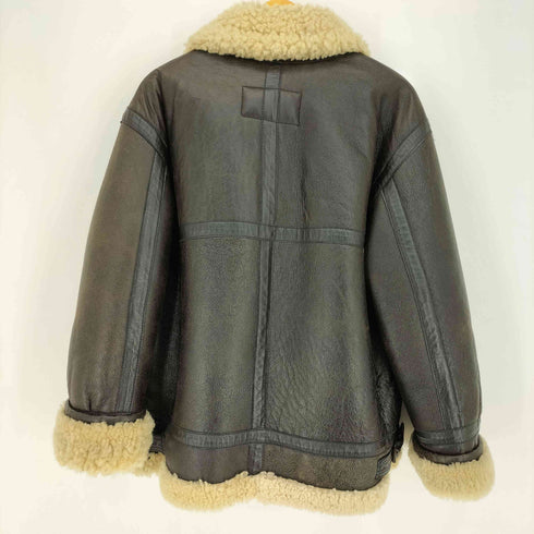 バーニーズニューヨーク BARNEYS NEWYORK B-3 ムートンジャケット メンズ import:M