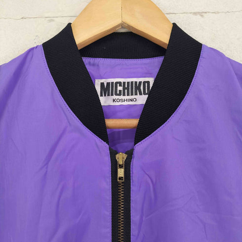 ミチココシノ michiko koshino ナイロンジップアップブルゾン メンズ FREE