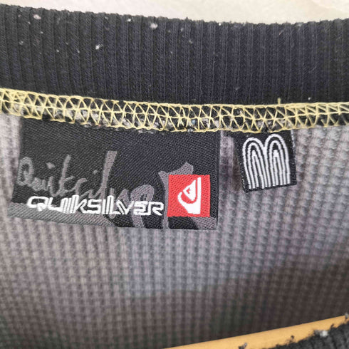 クイックシルバー Quiksilver デジタルカモ サーマル ロンT メンズ M