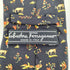 サルヴァトーレフェラガモ Salvatore Ferragamo 総柄 シルク ネクタイ メンズ