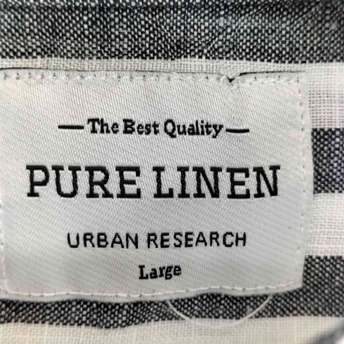 アーバンリサーチ URBAN RESEARCH PURE LINEN L/S シャツ メンズ JPN:L