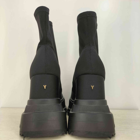 イエロー YELLO DOUBLE SNEAKER SHORT BOOTS レディース JPN:XL