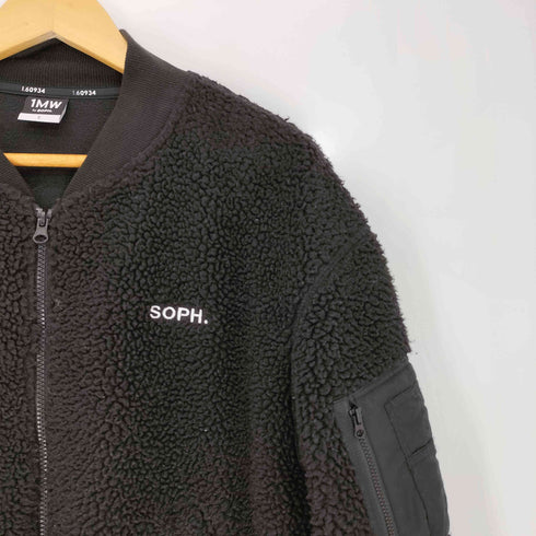 ソフネット SOPHNET. バンダナ柄 フリースMA-1ブルゾン メンズ JPN:S