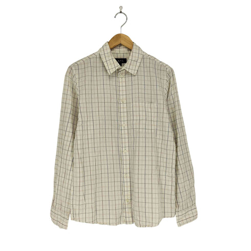 アーペーセー A.P.C. L/Sチェックシャツ メンズ JPN:XS