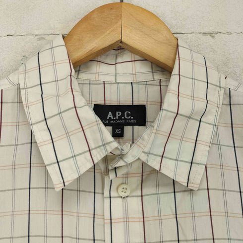 アーペーセー A.P.C. L/Sチェックシャツ メンズ JPN:XS