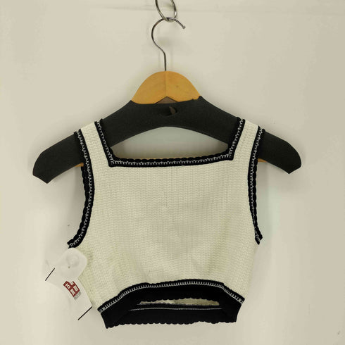 リリーブラウン Lily Brown クロップドニットビスチェ レディース ONE SIZE