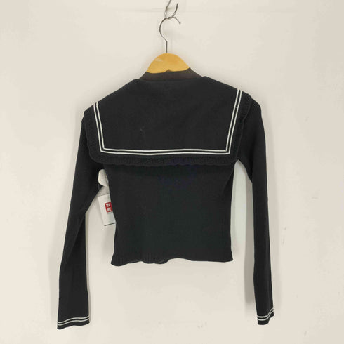 スナイデル snidel スクールカラーニットプルオーバー レディース ONE SIZE