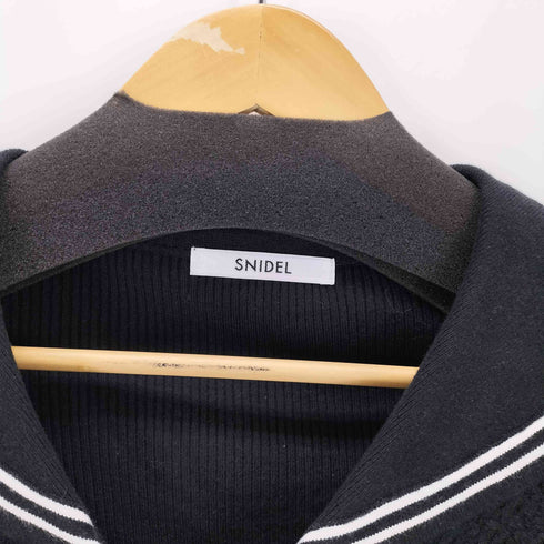 スナイデル snidel スクールカラーニットプルオーバー レディース ONE SIZE