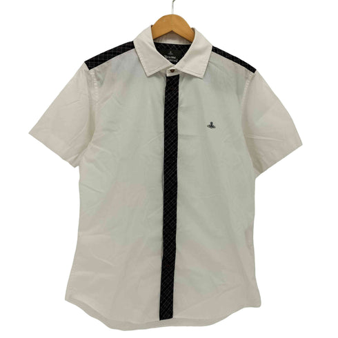 ヴィヴィアンウエストウッドマン Vivienne Westwood MAN ブロード/チェック ショートスリーブシャツ メンズ JPN:46