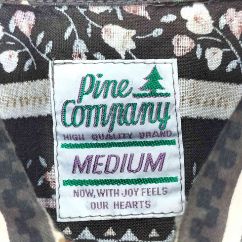 80-90s Pine Company 総柄シャツ フローラル メンズ JPN:M