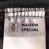 メゾンスペシャル MAISON SPECIAL ヴィーガンレザー ワイド テーパードパンツ レディース JPN:38