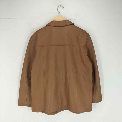 lamb leather レザーカーコート メンズ JPN:42