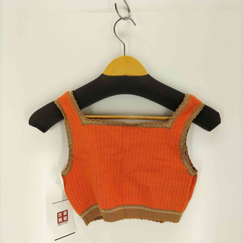 リリーブラウン Lily Brown クロップドニットビスチェ レディース ONE SIZE