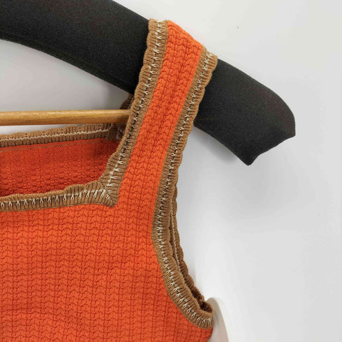 リリーブラウン Lily Brown クロップドニットビスチェ レディース ONE SIZE