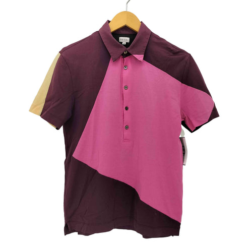 ポールスミス Paul Smith パネル 切り替え S/S ポロシャツ メンズ import:M