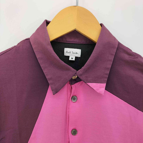 ポールスミス Paul Smith パネル 切り替え S/S ポロシャツ メンズ import:M