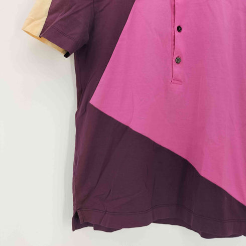 ポールスミス Paul Smith パネル 切り替え S/S ポロシャツ メンズ import:M