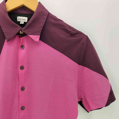 ポールスミス Paul Smith パネル 切り替え S/S ポロシャツ メンズ import:M