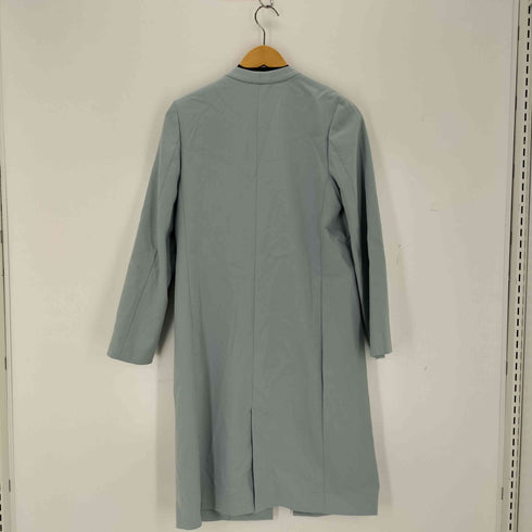 ユナイテッドアローズグリーンレーベルリラクシング UNITED ARROWS green label relaxing CS ダブルクロス ノーラペル コート レディース JPN:38