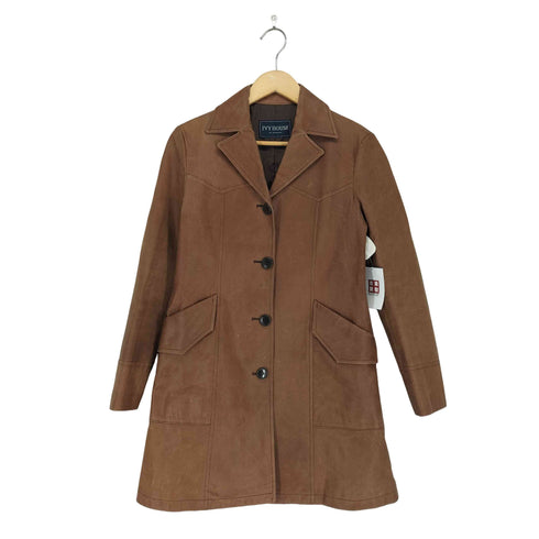 IVYHOUSE pig skin レザーコート レディース