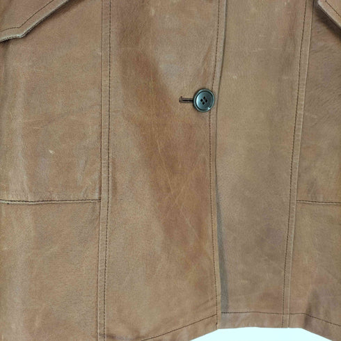 IVYHOUSE pig skin レザーコート レディース