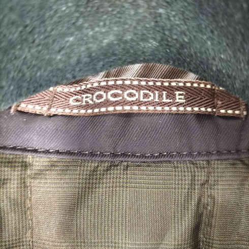 クロコダイル crocodile 裏地キルティング ハーフコート メンズ import:M