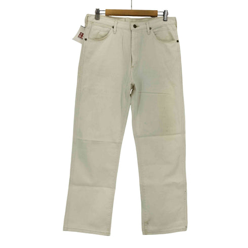ラングラー Wrangler 90s 日本製 Western Wear ホワイト デニム メンズ 34