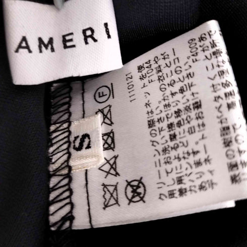 アメリ AMERI BELINDA SHIRRING LONG DRESS レディース JPN:S