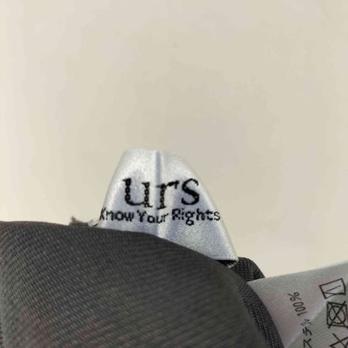ユアーズ urs センタープレスダブルサロペットパンツ レディース M